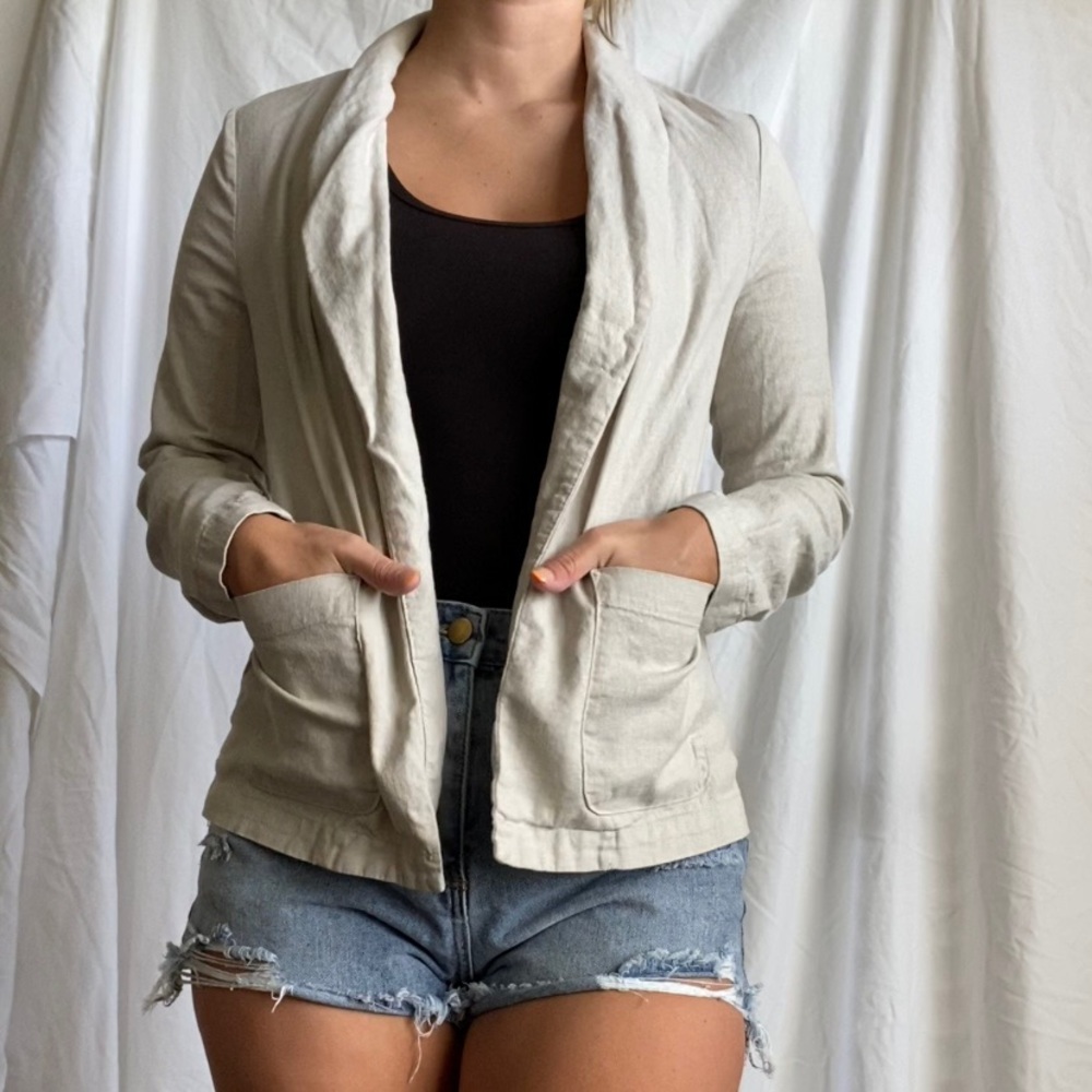 Linen Blazer